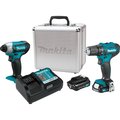 Makita 12V max CXT LithiumIon Cordless 2Pc Combo Kit 20Ah MAKCT232RX